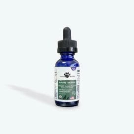 earth buddy immune tincture with 5 mushroom blend and elderberry extract for dogs and cats is great for supporting cats and dogs with cancer and allergies